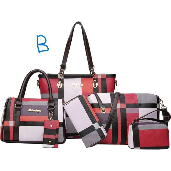 New 6 in 1 bundle * Designer Purses and Handbags - Picture 1 of 11